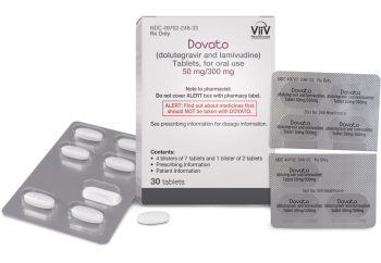 Image of DOVATO blister packaging